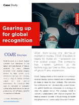 Gearing up for global recognition - COJE Displays