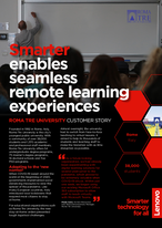 Smarter enables seamless Remote Learning Experiences - Roma Tre University