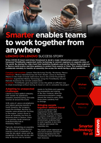 Smarter enables teams to work together from anywhere - Lenovo on Lenovo AR | VR