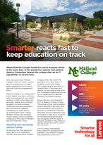 Smarter reacts fast to keep education on track - Midland College