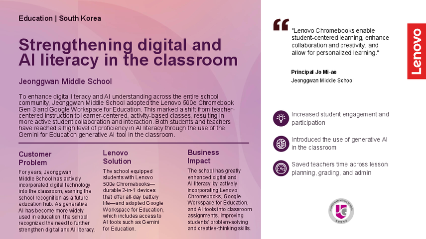 Jeonggwan Middle School